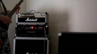 Video thumbnail for Behringer V-Ampire(LX-1200 head) w/ Marshall MG412A cab by tonemeister3