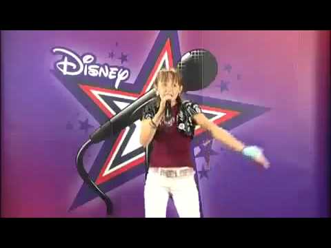 Eu dand proba la concursul "Fii un star Disney"