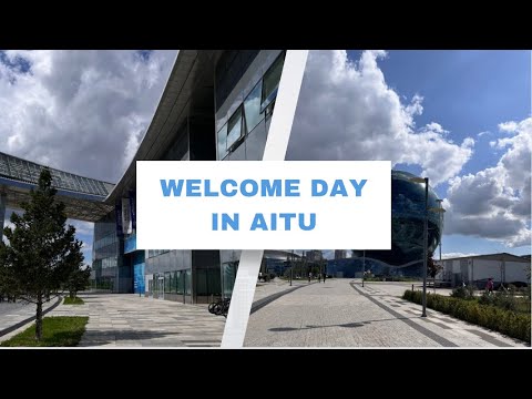 VLOG | Welcome day | AITU | Astana IT✨