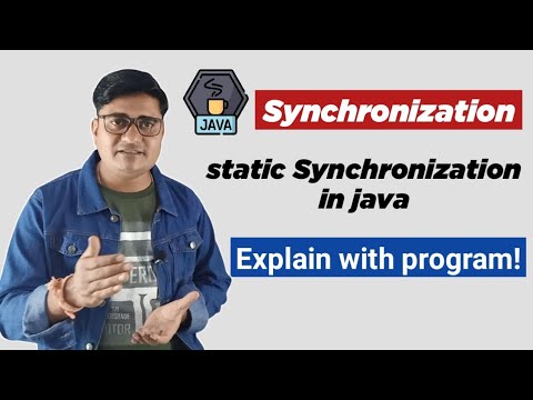 What Is Static Synchronized In Java Static Synchronization In Java