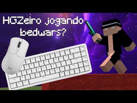 Como um HGzeiro joga bedwars? (120 fps com soundclicks)