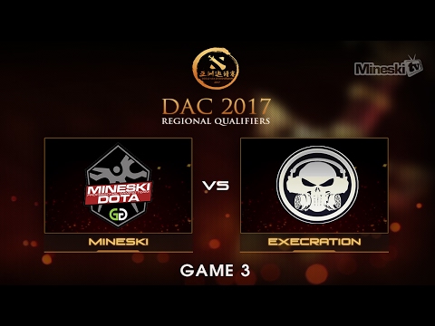 Mineski vs Execration  | Dota 2 Asia Championship | Group Stage | Best of 3 | Game 3