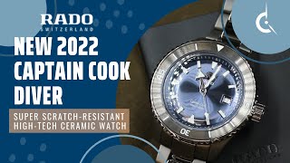 New 2022 RADO Captain Cook Diver | Super Scratch-Resistant High-Tech Ceramic Watch