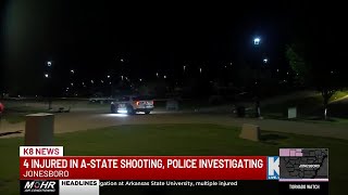 Shooting under investigation at Arkansas State University, multiple injured