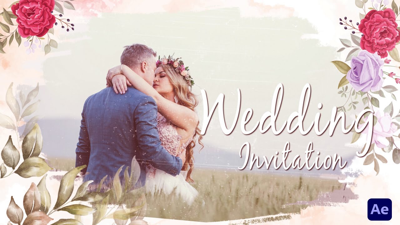 Pre & Post Wedding Intro – After Effects Template