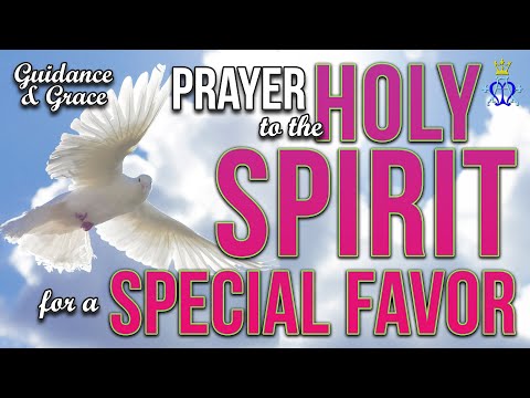🕊️ Guidance and Grace: A Prayer to the Holy Spirit for a Special Favor"
