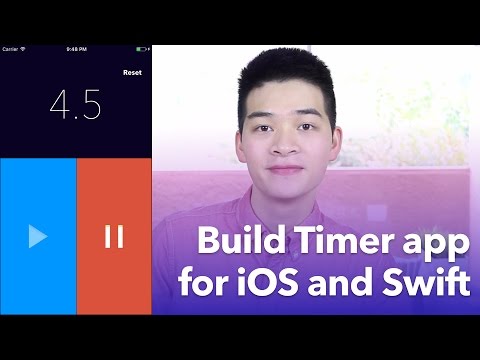 How to Build Timer App in iOS with Swift and Xcode - Timer, IBOutlet, IBAction
