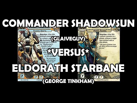 Commander Shadowsun versus Eldorath Starbane - Warhammer 40,000: Conquest