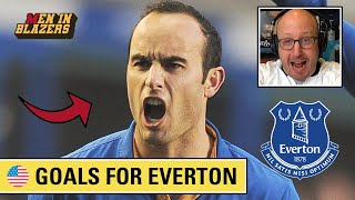 Landon Donovan, Tim Howard & Brian McBride Star for the Blues | EVERTON GOALS BY AMERICANS REACTION video