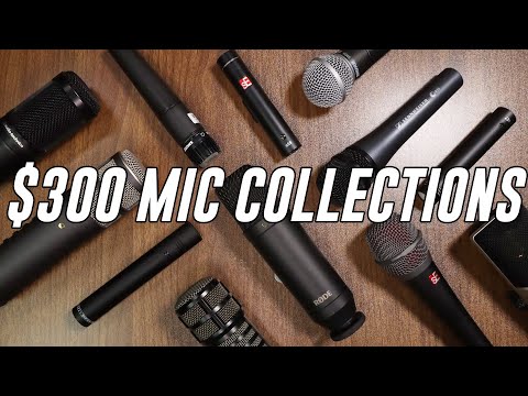 $300 Mic Collection for Home Studio, Streaming, and Voice Over