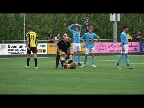 TOGB jo17-1 - JVOZ jo17-1 Bekerwedstrijd 28-08-2021