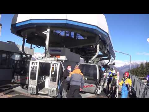 Risalita integrale cabinovia Agamatic "Palabione" - Aprica (SO) / Kabinenbahn / Télécabine / ロープウェイ