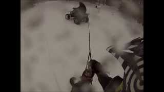 snow skate + atv - Cape Cod Blizzard 2013