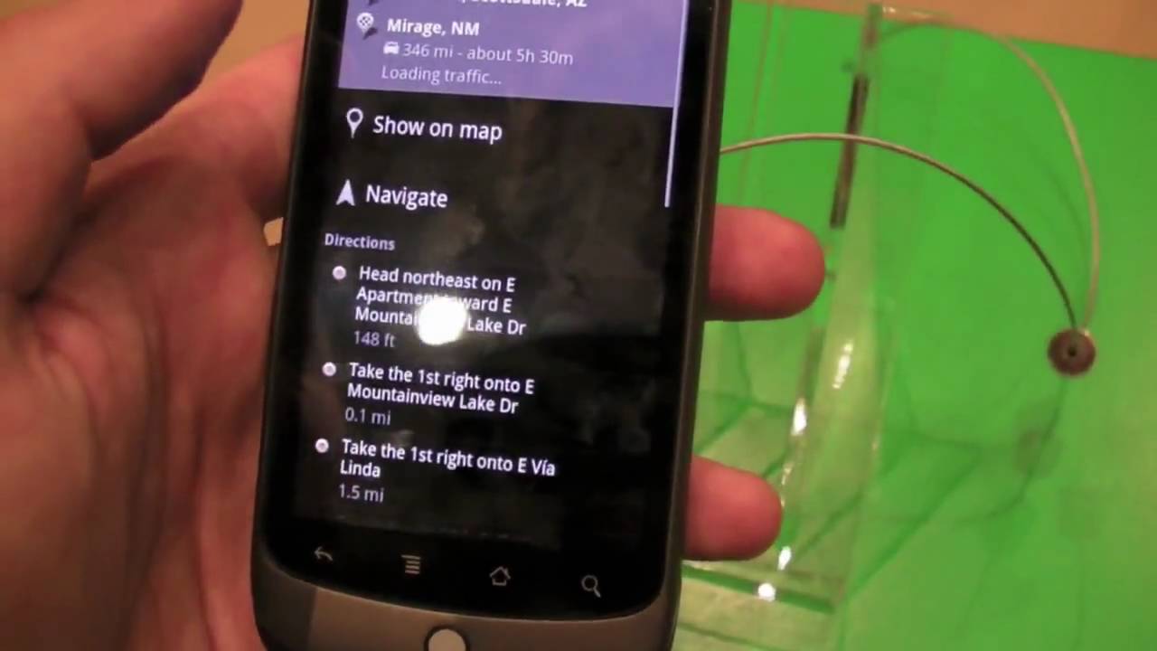 Nexus One Hands On - YouTube