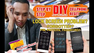 How To Unlock Forgotten Pattern, Password, Pin in Cellphone