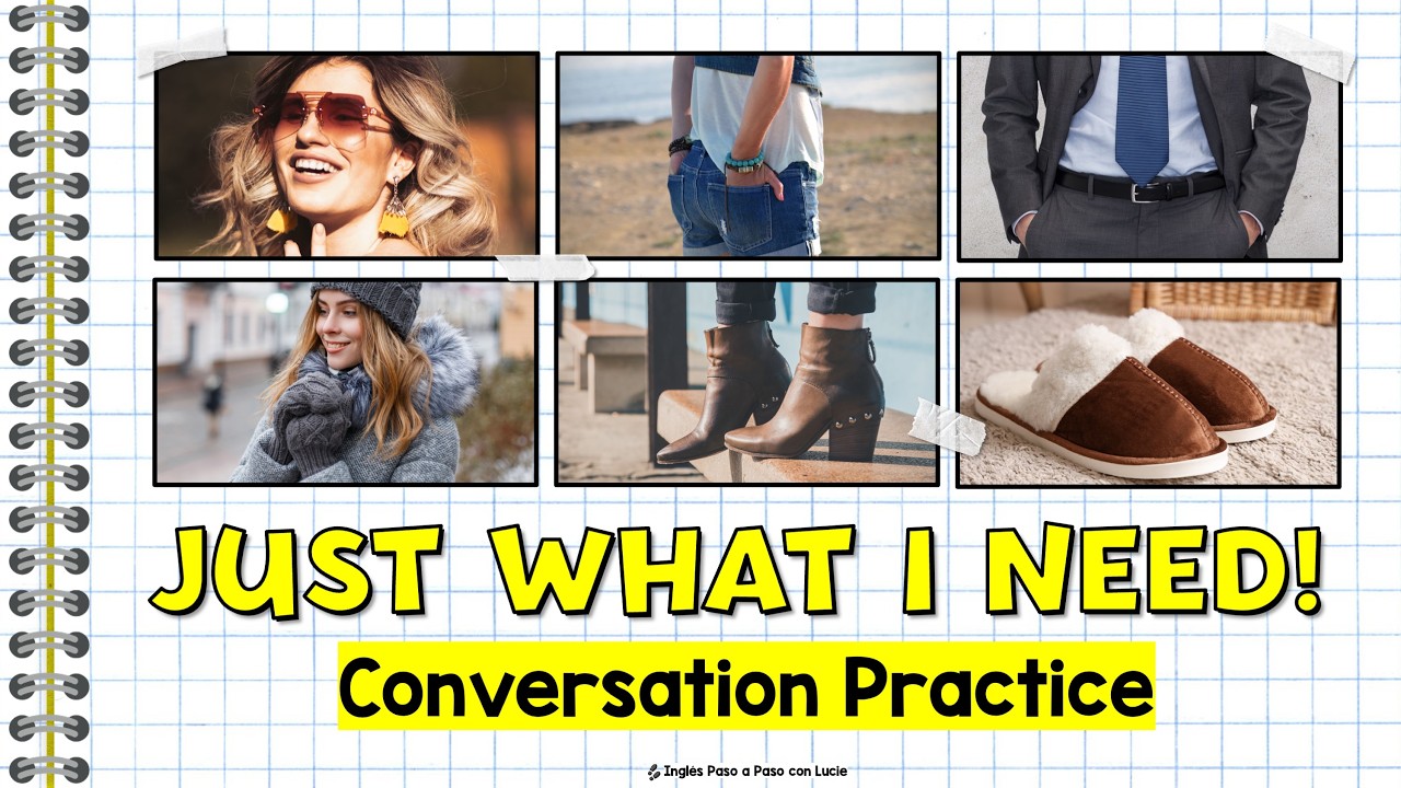 Conversaciones en Inglés: Comprar Ropa y Accesorios | Inglés para Principiantes