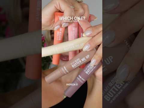 Welches?👀 #rimmel #lipoil #lipbutter #lipgloss #lippie #redlipstick #lipstickswatches