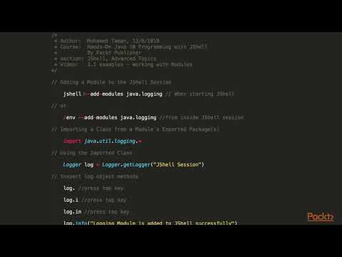 Hands on Java 10 Programming with JShell Working with Modules | packtpub com