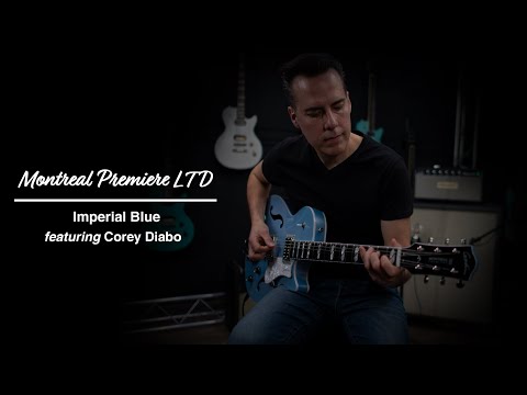 Godin Montreal Premiere LTD Imperial Blue with Corey Diabo