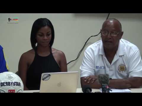 Press-conferance Remko Bicentini (coach) Curacao vs Antigua-Barbuda 05 10 2016