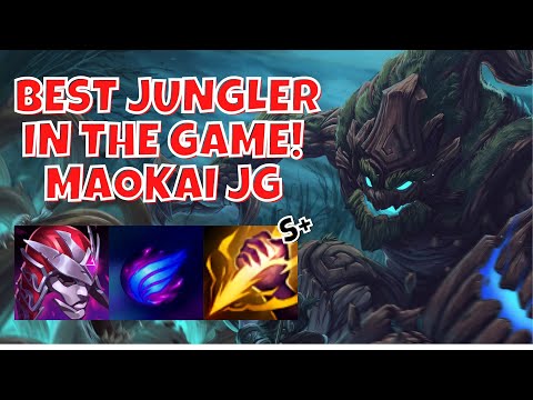 DOMINATING LOW ELO JUNGLE WITH MAOKAI !! HOW TO CARRY WITH MAOKAI IN LOW ELO - League of Legends S13