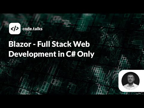 code.talks 2019 - Blazor - Full Stack Web Development in C# Only