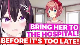 AZKi Knew Something Was Up With Sayori When Playing DDLC (Hololive) [Eng Subs]