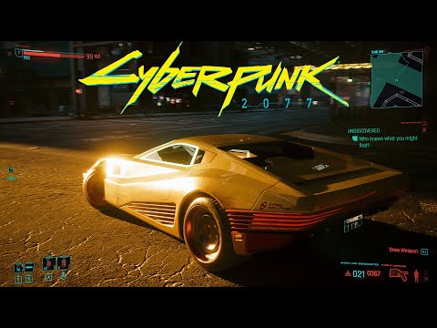 Cyberpunk 2077 Ray Tracing: Overdrive Technology 4K Gameplay on RTX 4090 60FPS