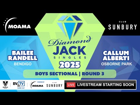 2025 Diamond Jack Junior Singles | Round 3