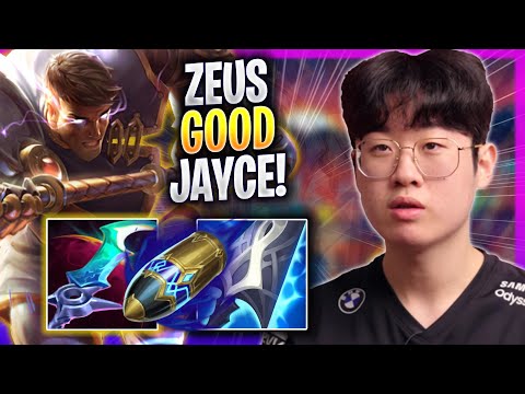 ZEUS IS SO GOOD WITH JAYCE! - T1 Zeus Plays Jayce TOP vs K'sante! | Season 2023