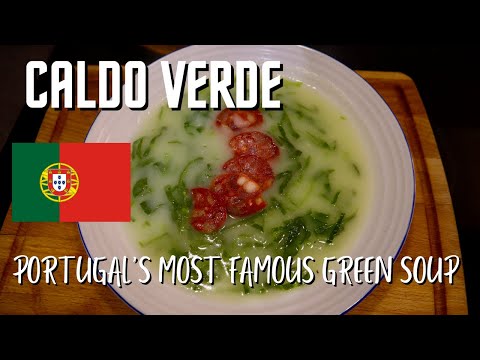 Caldo Verde - Portugal's most FAMOUS delicious SOUP - SUPER EASY