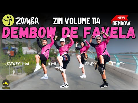 #zumba DEMBOW DE FAVELA - ZIN Volume 114 Zumba Dembow #zumbafitness #danceworkout