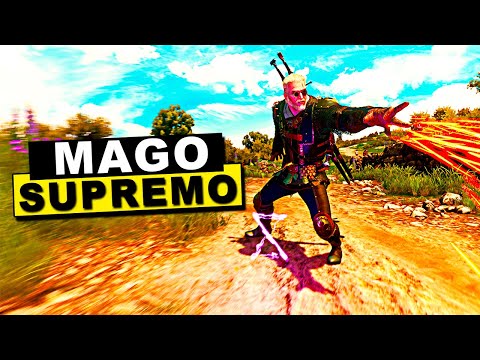 The Supreme Wizard in The Witcher 3 is way too overpowered!! (School of the Griffin)!