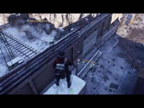 The Division - Graphical Glitch: Floating Graffiti