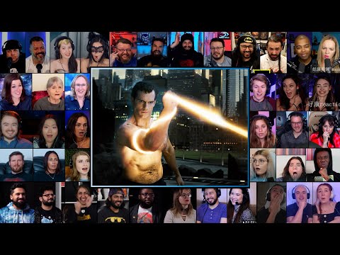 Superman vs Justice League | Zack Snyder's Justice League (2021) Reaction Mashup