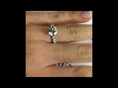 2.80 ct Round Diamond Engagement Ring