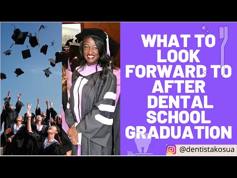 Life after dental school graduation