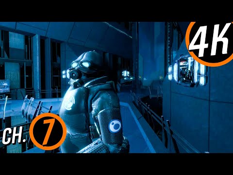 [4K 60] Half-Life 2 (Hard Difficulty, Exploration) - Walkthrough pt 7 - Nova Prospekt & Entanglement