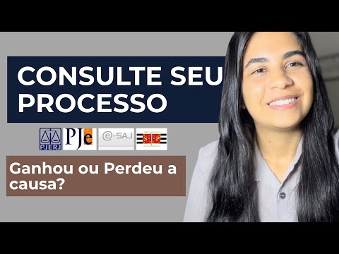 Vídeo: Consultar processo judicial: dúvidas e respostas