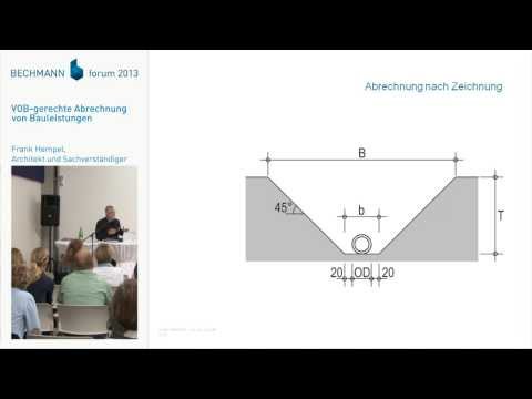 Anforderungen an die Abrechnung nach VOB