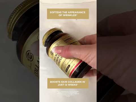 Гиалуроновая кислота с коллагеном Solgar Collagen Hyaluronic Acid Complex 120 мг, 30 таблеток, коллаген Солгар - фото 2 - id-p1618845187