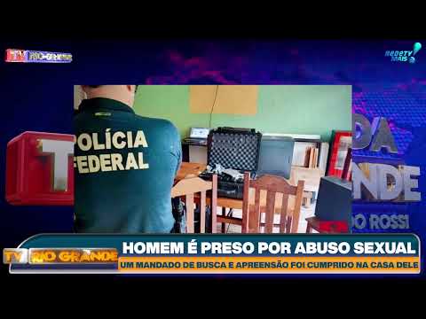 HOMEM É PRESO POR ABUSO SEXUAL