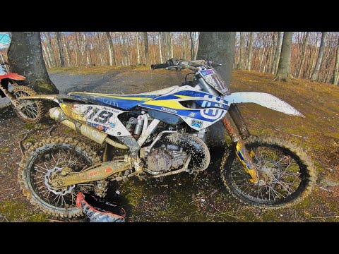 First Time Riding a 2 Stroke Dirtbike - Husquarna TC250