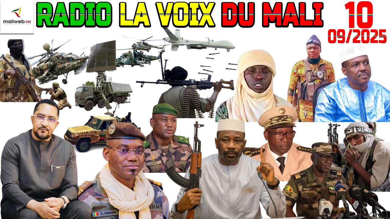 La Revue de Presse de la RADIO LA VOIX DU MALI du 10 Septembre 2025
