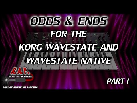 Odds & Ends for the Korg Wavestate (Part 1)