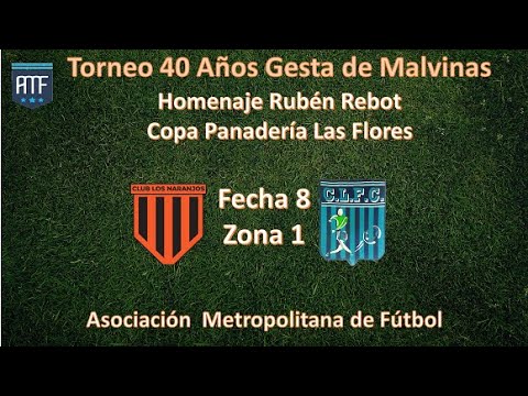 Los Naranjos vs. Campos Largos FC - Fecha 8 - Asociación Metropolitana de Fútbol SV