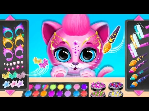 Kiki &Fifi Pet Beauty salon - Haircut & Makeup _ Fun Animal Makeover Kids Games @GREAT GIRLS GAMES