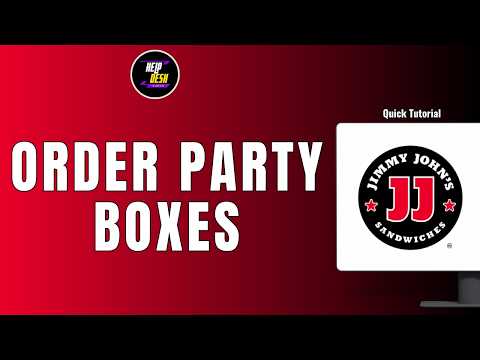 Party Box Jimmy Johns