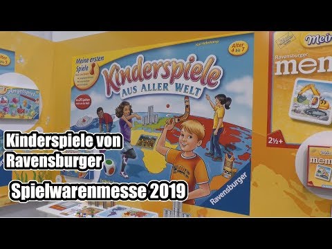 Spielwarenmesse 2019: Ravensburger - neue Kinderspiele im Überblick