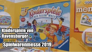 Spielwarenmesse 2019: Ravensburger - neue Kinderspiele im Überblick